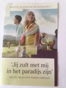 Het paradijs van Jehova Getuigen