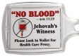 Jehova Getuigen moeten bloed weigeren
