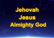 Jehovah en Jezus is 1!
